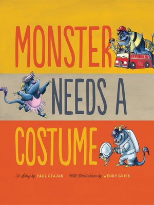 cover image of Monster Needs a Costume